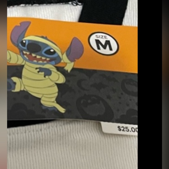 Disney women’s Pajama Set - White with Colorful Cartoon Characters - Picture 13 of 13